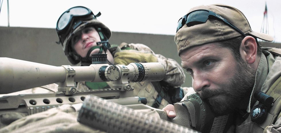 Bradley Cooper (with Kyle Gallner) in 'American Sniper'